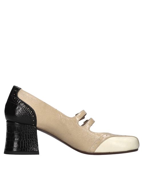 Décolleté Maime in pelle CHIE MIHARA | NAIME FERRARISAND-LECHE-NERO